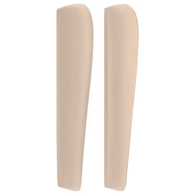 Tête de lit avec oreilles Cappuccino 163x23x118/128 cm