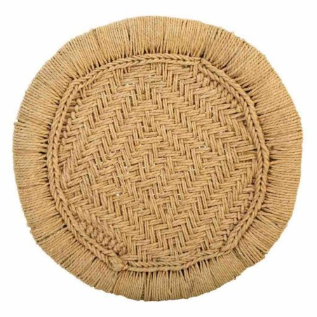 Set of stools Alexandra House Living Natural Bamboo Rope 38 x 38 x 38