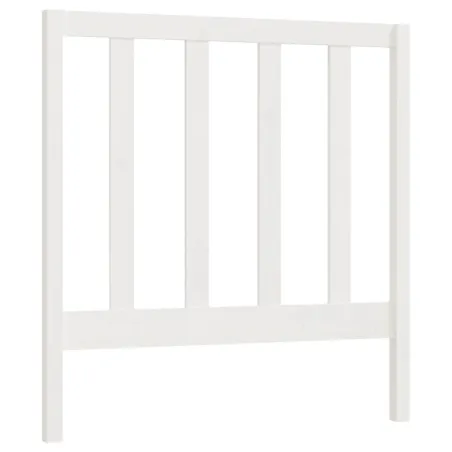 Lit coulissant sans matelas blanc 2x(90x190) cm