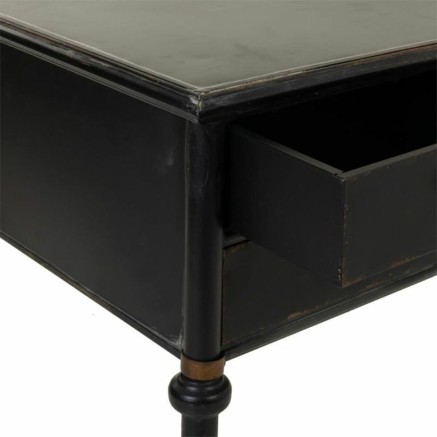 Schreibtisch Alexandra House Living Schwarz Metall 75 x 75 x 122 cm 2