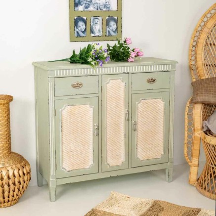 Meuble d'Entrée Alexandra House Living Vert 88 x 36 x 95 cm