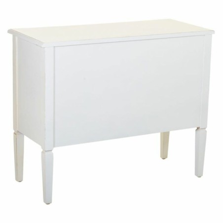 Cómoda Alexandra House Living Blanco Ratán Madera de abeto Madera MD