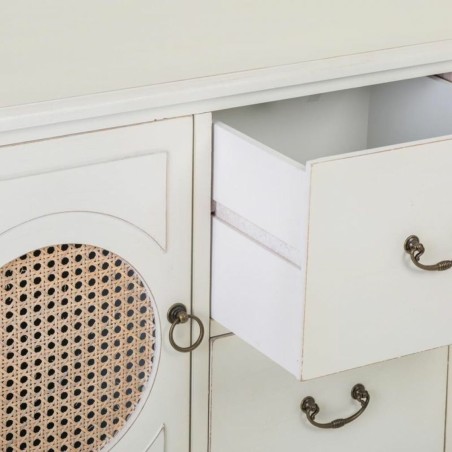 Meuble d'Entrée Alexandra House Living Blanc 78 x 40 x 106 cm
