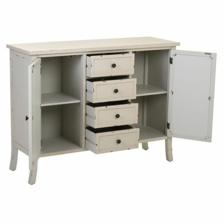 Buffet Alexandra House Living Gris verre Bois d'épicéa 37 x 84 x 110