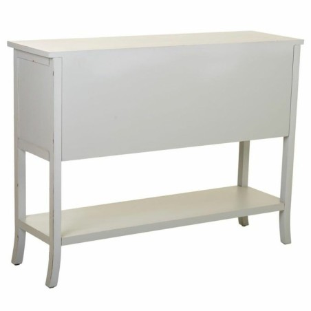Credenza Alexandra House Living Grigio Vetro Legno di abete 37 x 91 x