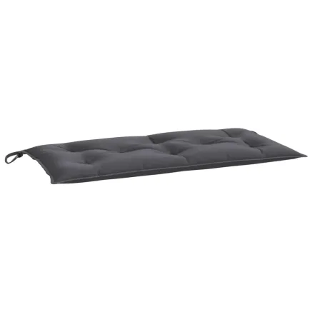 Coussin de banc de jardin anthracite 100x50x7 cm tissu oxford 2