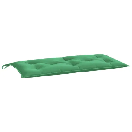 Coussin de banc de jardin vert 100x50x7 cm tissu oxford 2