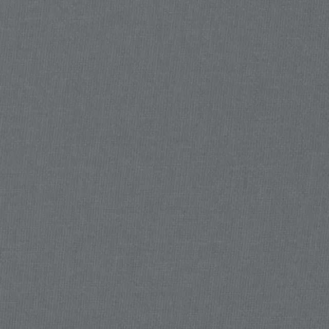 Chaise de relaxation avec repose-pied Gris foncé Tissu