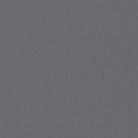 Chaise de relaxation avec repose-pied Gris foncé Tissu