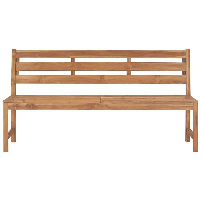 Banc de jardin 170 cm Bois de teck solide