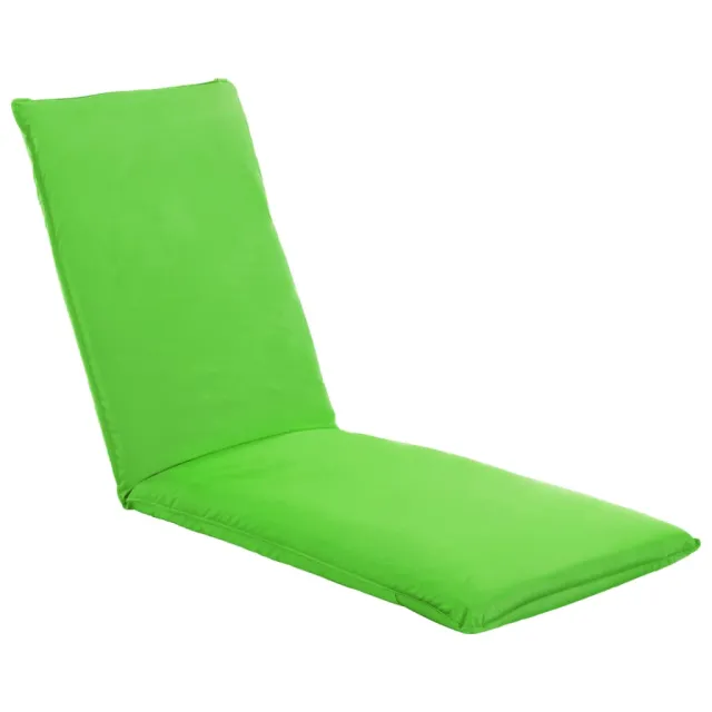 Chaise longue pliable Tissu Oxford Vert