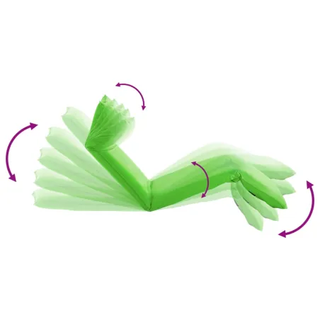 Chaise longue pliable Tissu Oxford Vert