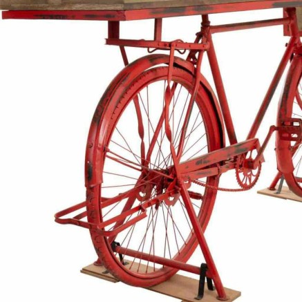 Eingangsbereich Alexandra House Living Bike Braun Rot 50 x 90 x 198 cm 2