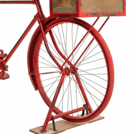 Meuble d'Entrée Alexandra House Living Bike Marron Rouge 50 x 90 x 19