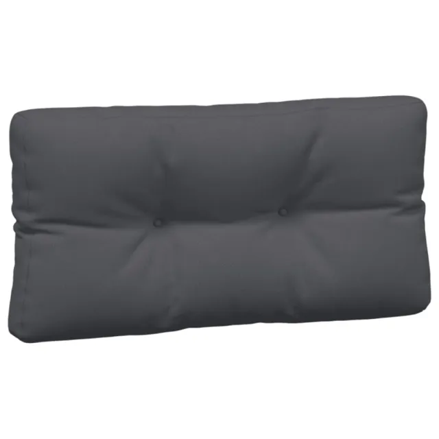 Coussins de palette lot de 7 anthracite tissu