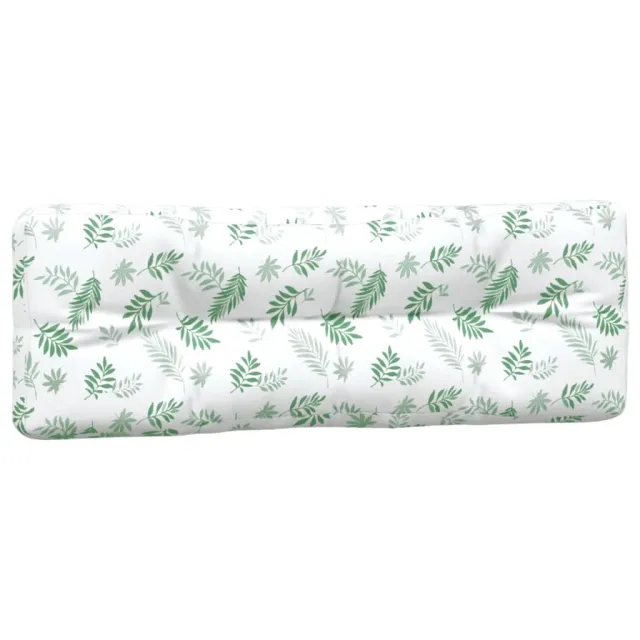 Coussins de palette lot de 7 motif de feuilles tissu