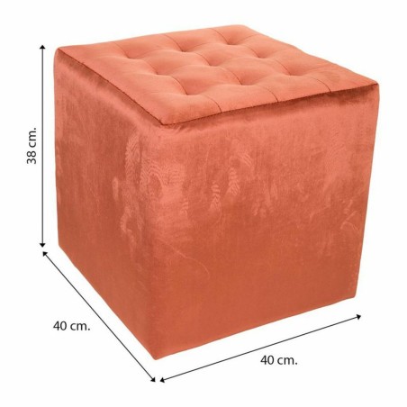 Kruk Alexandra House Living Fluweel Hout MDF 40 x 38 x 40 cm