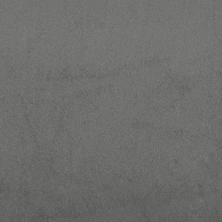 Canapé 2 places avec oreillers gris foncé 140 cm