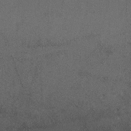 Canapé 3 places avec oreillers gris foncé 180 cm