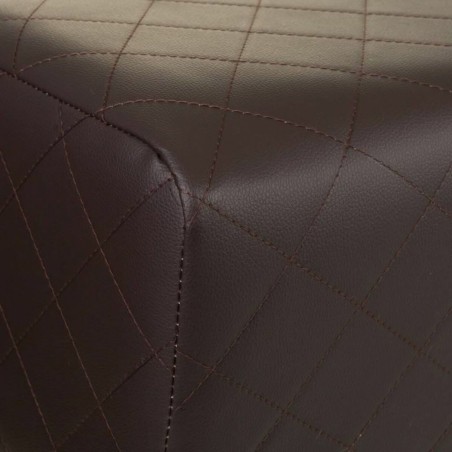Taburete Alexandra House Living PVC Madera MDF 30 x 47 x 72 cm