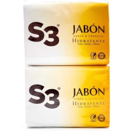 Pastilla de Jabón S3 125 g 2 Unidades