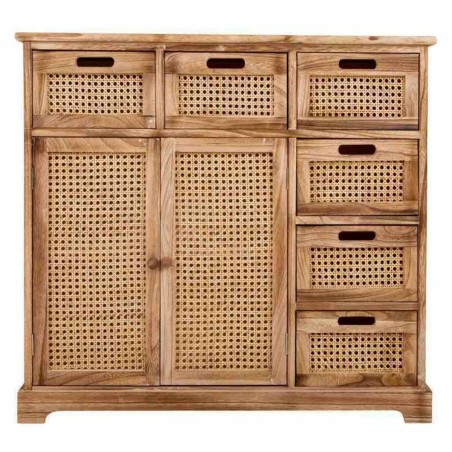 Anrichte Alexandra House Living Paulonia-Holz 33 x 78 x 86 cm