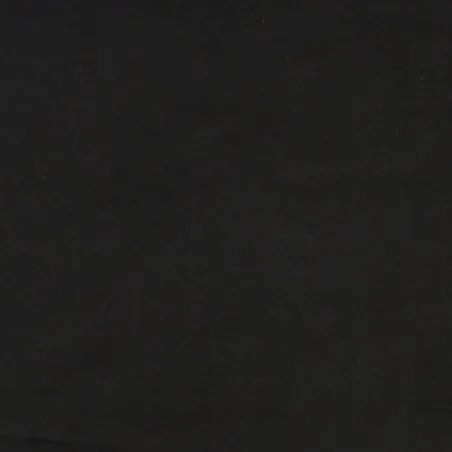 Canapé à 3 places avec repose-pieds Noir 180 cm Velours