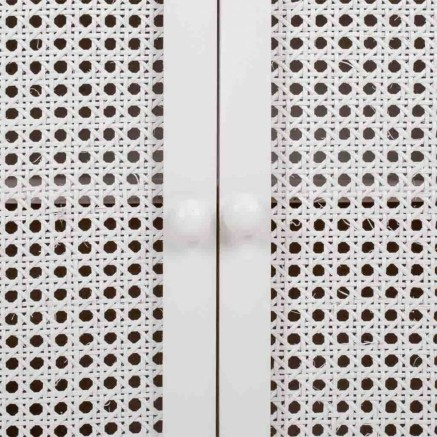 Buffet Alexandra House Living Blanc Bois de paulownia Bois MDF 33 x 78 2