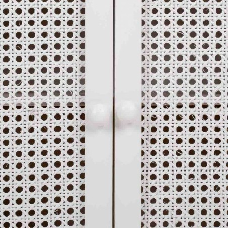 Aparador Alexandra House Living Blanco Madera de Paulonia Madera MDF 3