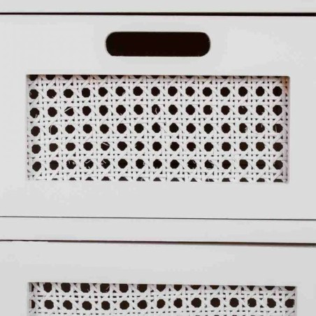 Credenza Alexandra House Living Bianco Legno di paulownia Legno MDF 33