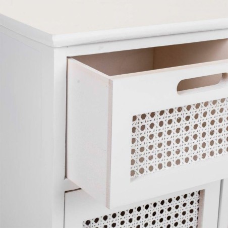 Buffet Alexandra House Living Blanc Bois de paulownia Bois MDF 33 x 78