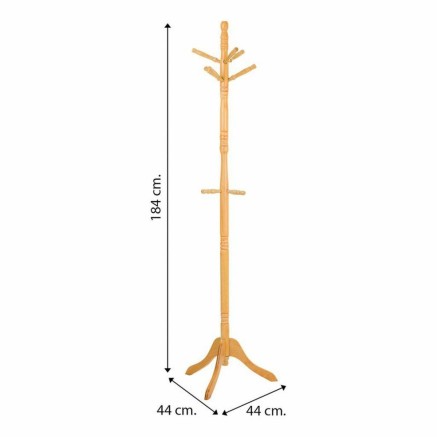 Attaccapanni da Terra Alexandra House Living Mele 44 x 184 x 44 cm 2