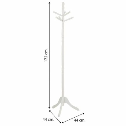 porte-manteaux Alexandra House Living Blanc 44 x 172 x 44 cm 2