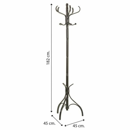 porte-manteaux Alexandra House Living Noix de muscade 45 x 182 x 45 cm 2