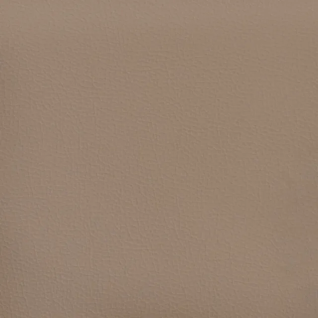 Fauteuil avec repose-pied Cappuccino 60 cm Similicuir