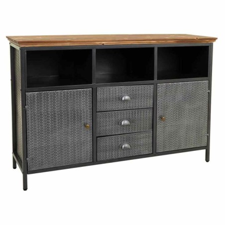 Dientafel Alexandra House Living Bruin Grijs Hout Metaal 36 x 82 x 121