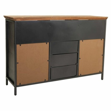 Dientafel Alexandra House Living Bruin Grijs Hout Metaal 36 x 82 x 121
