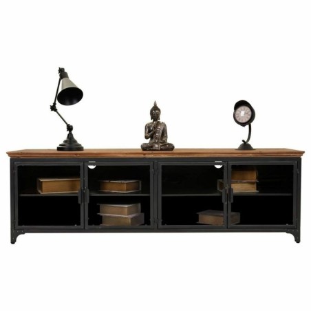 Mehrzweck-Schubladenelement Alexandra House Living Braun Grau Holz Met