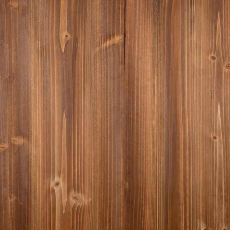 Mesa de Centro Alexandra House Living Marrón Gris Metal Madera de man