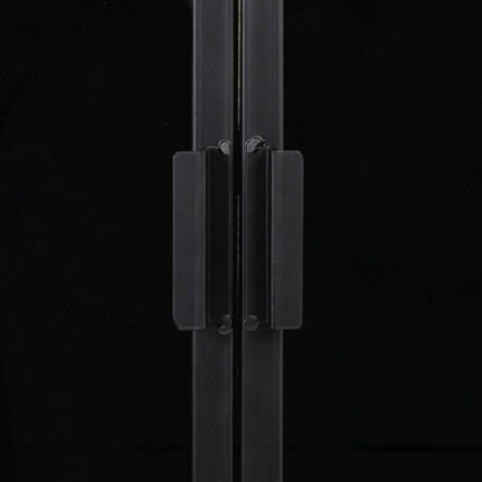 Buffet Alexandra House Living Marron Gris Bois Métal 42 x 74 x 164 cm 2