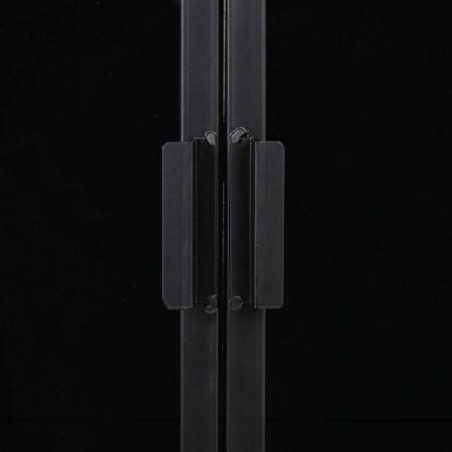 Buffet Alexandra House Living Marron Gris Bois Métal 42 x 74 x 164 cm