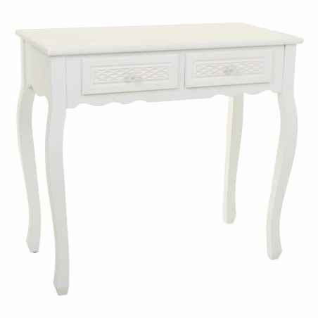 Meuble d'Entrée avec Tiroirs Alexandra House Living Blanc Crème 40 x