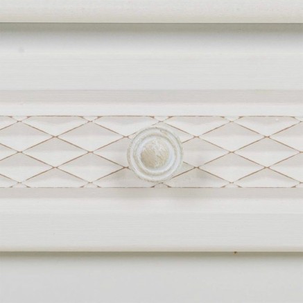 Recibidor con Cajones Alexandra House Living Blanco Crema 40 x 76 x 13 2