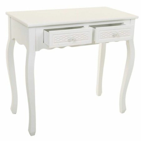 Meuble d'Entrée avec Tiroirs Alexandra House Living Blanc Crème 40 x