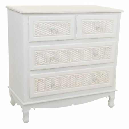 Ladenkast Alexandra House Living Wit Crème Metaal Dennenhout Hout MDF