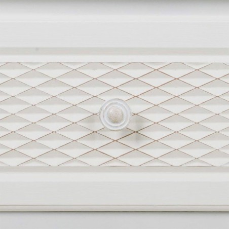 Ladenkast Alexandra House Living Wit Crème Metaal Dennenhout Hout MDF