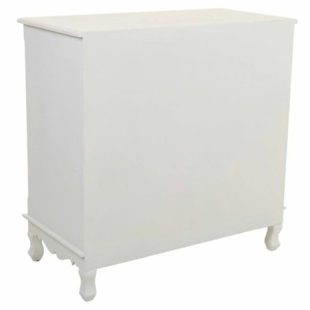 Kommode Alexandra House Living Weiß Creme Metall Kiefernholz Holz MDF
