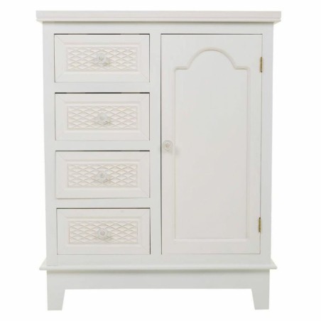 Recibidor Alexandra House Living Blanco Crema 32 x 84 x 66 cm
