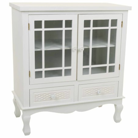Dientafel Alexandra House Living Wit Crème Metaal Dennenhout 37 x 84