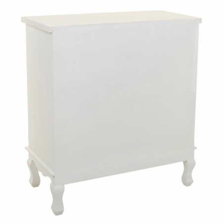 Dientafel Alexandra House Living Wit Crème Metaal Dennenhout 37 x 84
